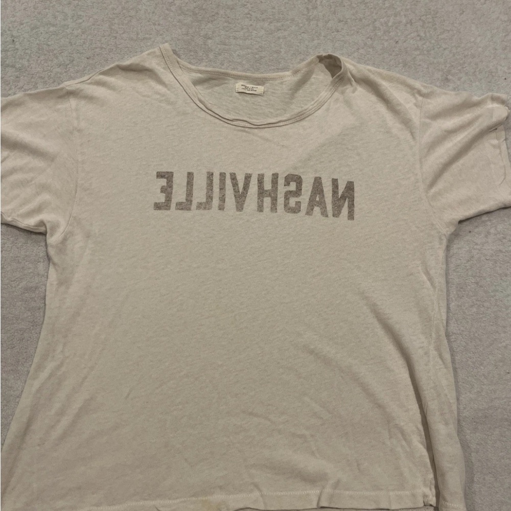 Imogene + Willie Soft Cream Tee - Picture 4 of 9